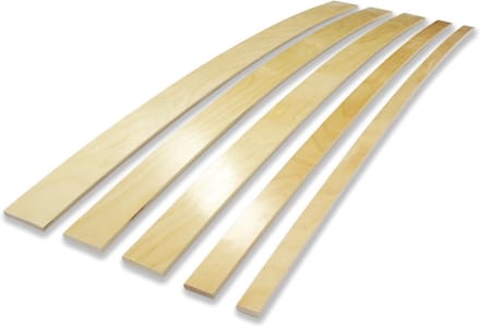 Houten Latten - Vering Latten Bodem - Bed Reparatie - Multiplex Kwaliteit - 5 Stuks - Natuurlijk