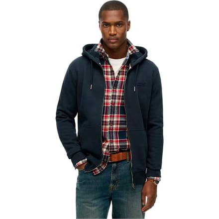 Hooded sweatshirt met rits Superdry Essential Logo