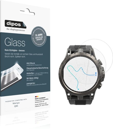dipos – 2x Matte Pantserfolie geschikt voor Marsyu Q85 | 9H Screenprotector