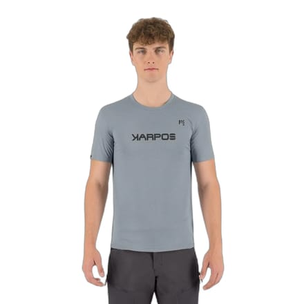 Karpos Loma Evo T-shirt Met Korte Mouwen Grijs S Man