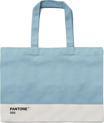 Copenhagen Design - Strandtas - Light Blue 550 - Blauw - Katoen - Canvas