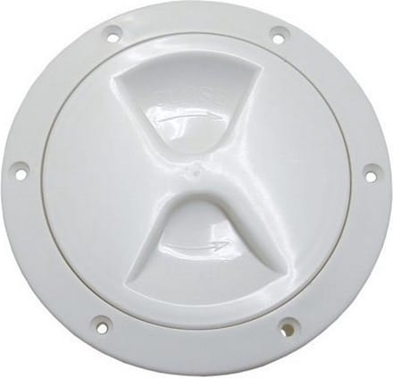 BREG - Rond inspectiedeksel - Wit - 113mm