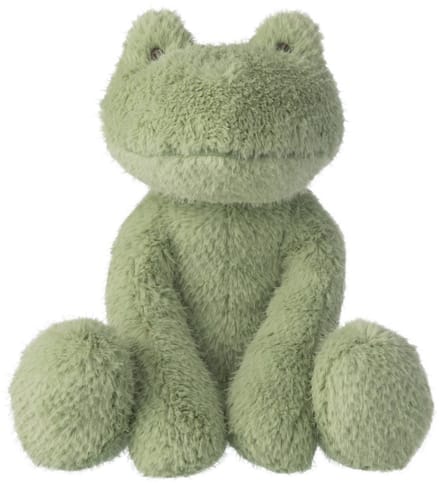 J-Line knuffelbeer Kikker - polyester - muntgroen - large