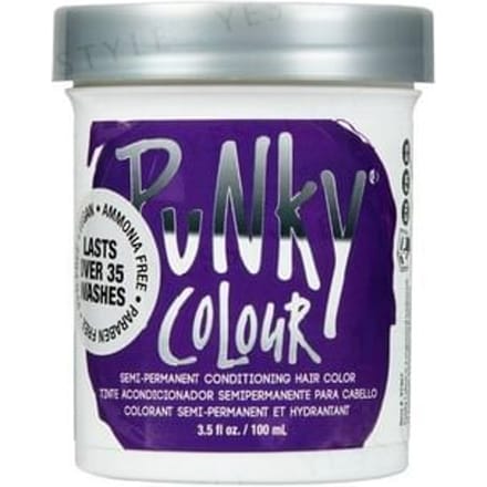 Punky Colour - Semi-Permanent Conditioning Hair Color Plum 100ml