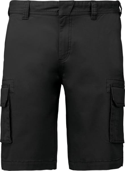 Kariban Herenbermuda met diverse zakken K754 - Black - 48 NL (42 FR)