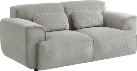 sweeek - 2-zits corduroy bank, wallas, b 178 x d 97,5 x h 73cm