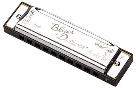Blues Deluxe mondharmonica - 990701005 - toonsoort F
