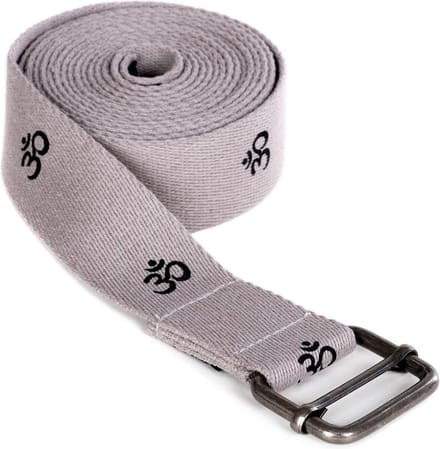 Yogagurt yogibelt® extra - OM - MB 260 cm - grey
