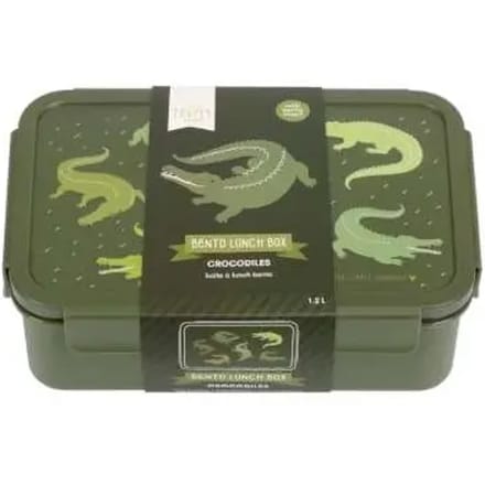 A Little Lovely Company - Bento brooddoos lunchbox - Krokodillen