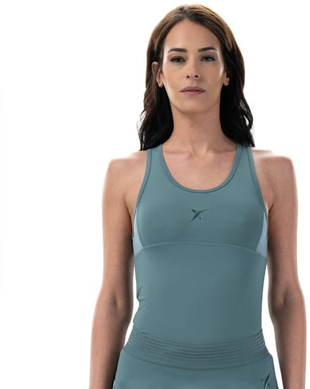 Drop Shot Brisa Mouwloos T-shirt Groen L Vrouw
