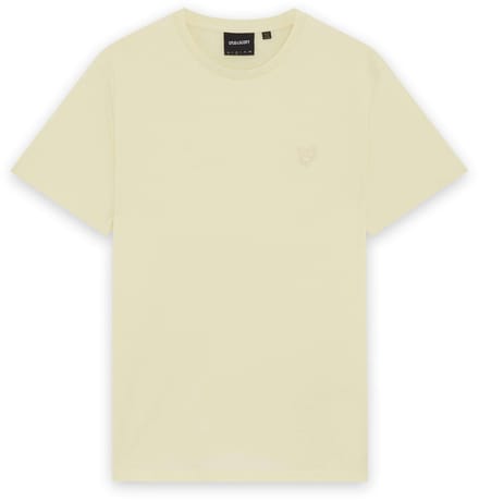 Lyle & Scott - Heren t-shirt - Maat M - Mannen - Geel -