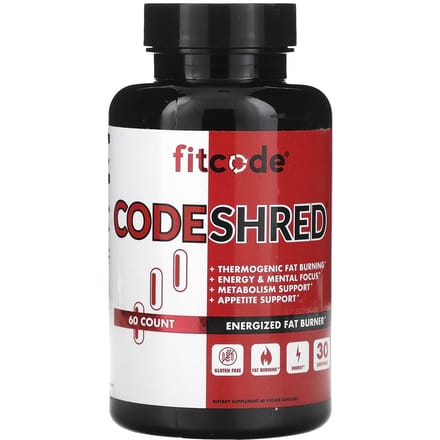 fitcode, CodeShred, 60 gélules végétales