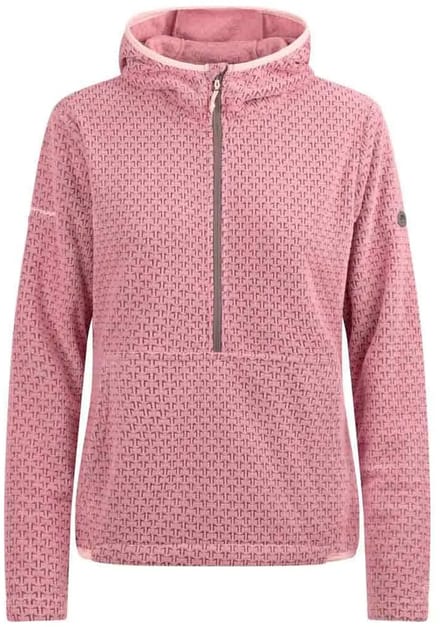 Trespass Metraya Fleece Met Halve Rits Roze XL Vrouw