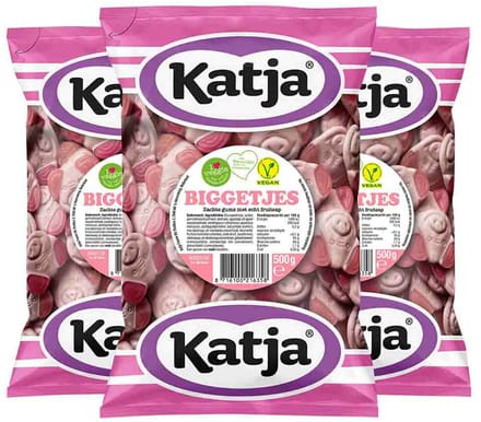 Katja Biggetjes - 3 x 500 gr - Voordeelverpakking