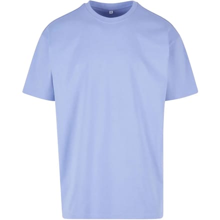 Build Your Brand - Heavy Oversized T-Shirt - Viola Blue maat L