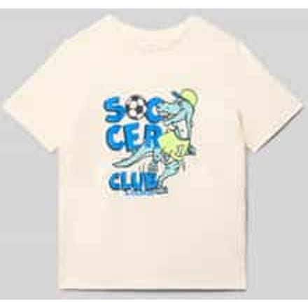 T-shirt van katoen met print voor kinderen s.Oliver