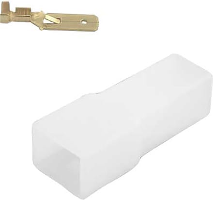 1 polig female connector set