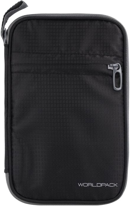 Worldpack Reiseaccessoires Paspoortkoffer 14 cm - dunkelgrau