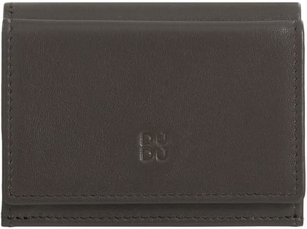 DuDu Honduras Portemonnee Leder 10 cm - Jongens - Horizontaal - coffee brown