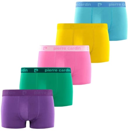 Pierre Cardin - Heren Boxershorts 5-pack – Comfort katoen - Maat M