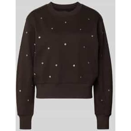 Sweatshirt met ribboorden