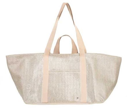 Weekendtas / Strandtas / XL Tas San Rio White Champagne