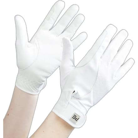 Leren en mesh handschoenen Premier Equine Bordoni