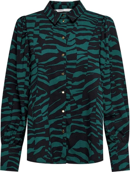 Only Blouse Onlbree L/s Shirt Ptm 15304885 Bayberry Dames Maat - M