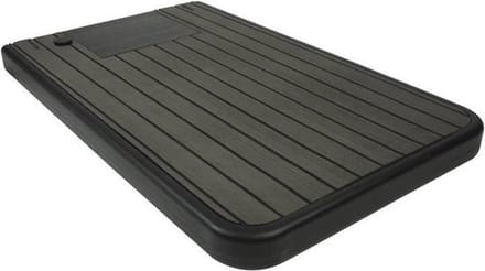 UBBINK solar douchesteun - 20 liter waterreserve - Antraciet