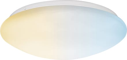 LED Plafondlamp - Velvalux - 12W 1300lm - Aanpasbare Lichtkleur CCT - Spatwaterdicht IP44 - Opbouw - Rond - Wit