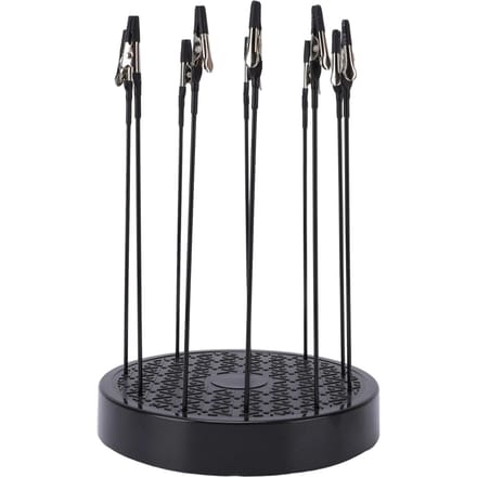 Support de Peinture Modèle Base Rotation à 360 Degrés Support de Pulvérisation avec 20 Clips Flexibles gray