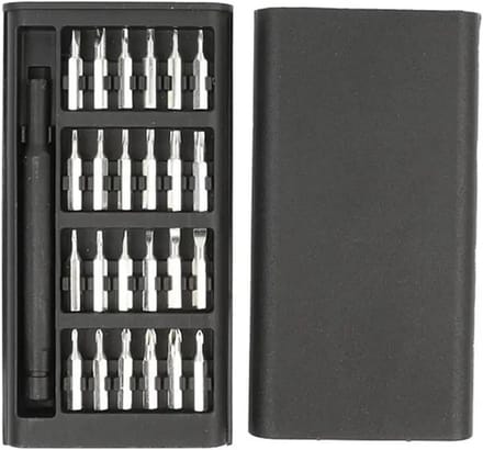 Schroevendraaierset Precisieschroevendraaierset Verstelbare Mini Elektrisch Gereedschap Camera PC 25-in-1 Precisiegereedschapset (A)