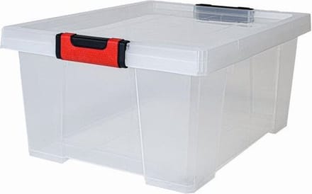 Power Tower CLIPSTOCK krat 30 L met deksel en clipsluiting