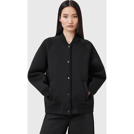 AllSaints Nicola Bomber Black Taglia: M | Bomber Outlet | Donna | Nero