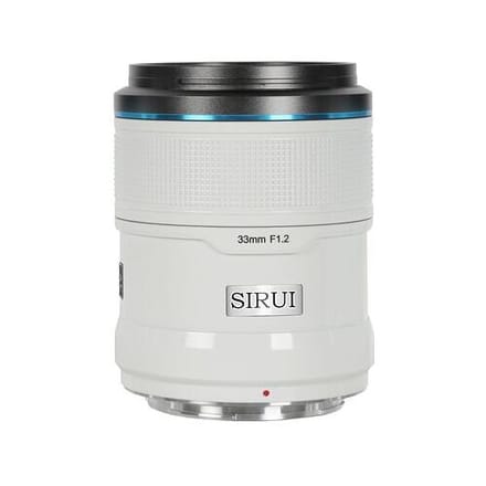 Sirui Sniper AF 33mm f/1.2 keramiek  wit Sony E-bevestiging