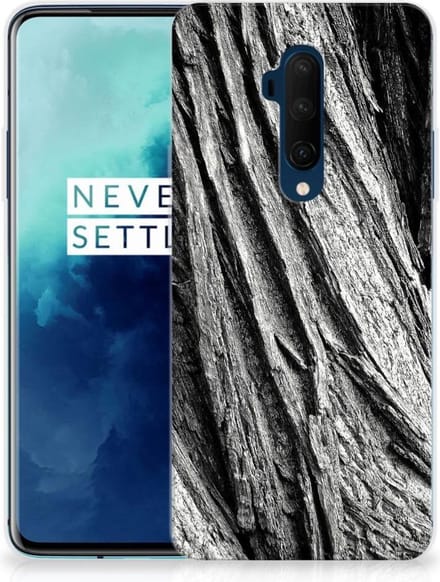 Bumper Hoesje OnePlus 7T Pro Boomschors Grijs