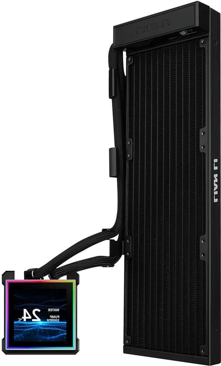 Computer Koeler - Waterkoeling Systeem - PC Prestaties Verbeteren - Met IPS Display - 360mm - Zwart