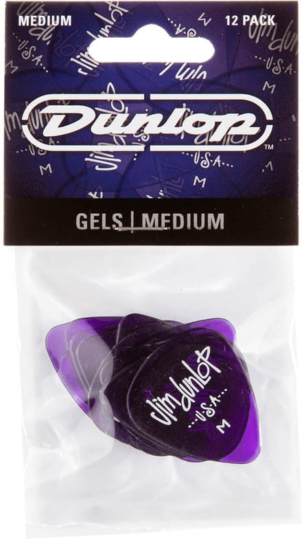 Jim Dunlop - Gels - Plectrum - Medium - 12-pack