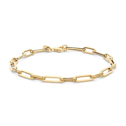 Blush 2229YGO - Dames - 14 karaat goud - Armband - Goud - 18,5 CM