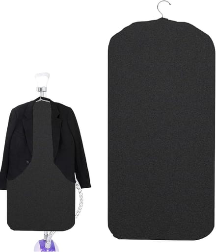 Strijkonderlegger - Stoomplank Hangend - Kleding Stomen - Draaibare Haak - 89 x 43 cm - Grijs