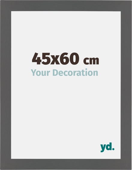 Your Decoration - Fotolijst 45x60 cm - MDF - Antraciet - Mura