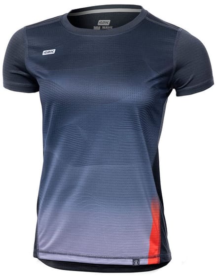 42k Running Wave T-shirt Met Korte Mouwen Blauw S Vrouw