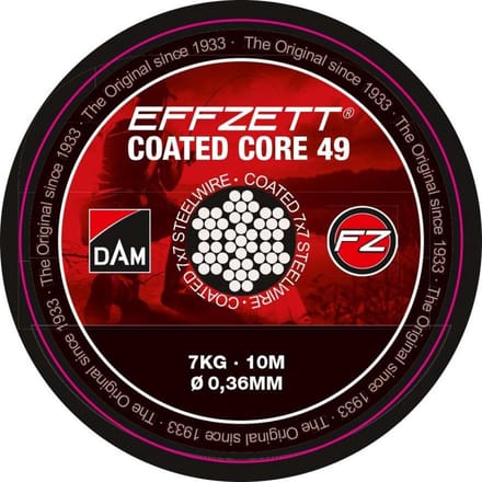 Dam Effzett Coated Core49 Steeltrace | 10m 0.36mm | 7kg