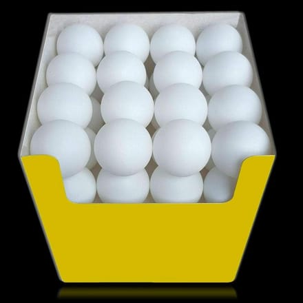 Tafeltennisballen 22 stuks Trainingsballen Wit Ø 40 mm