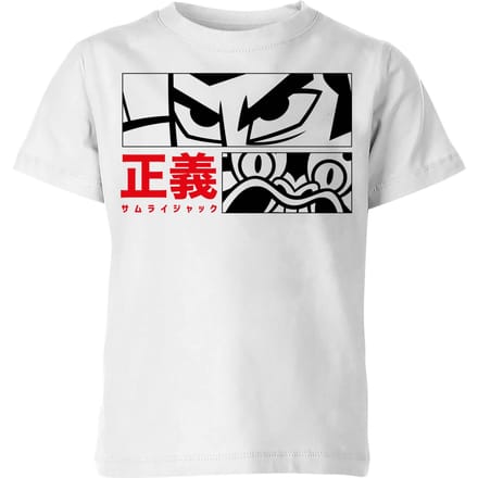 Samurai Jack Arch Nemesis Kids' T-Shirt - White - 98/104 (3-4 jaar)