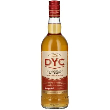DYC Destilerias y Crianza Selected Blended Whisky 40% Vol. 0,7l