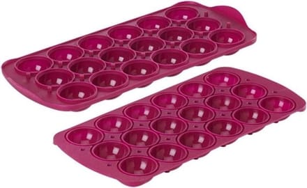 Metaltex Cakevorm 18 Cupcakes 34 X 14,5 Cm Violet 2-delig
