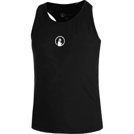 Quiet Please Racerback Tanktop Meisjes-Zwart,Wit