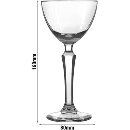 Libbey Speakeasy Nick And Nora Cocktailglazen - Transparant - Vaatwasserbestendig - 141 ml - 12 Stuks