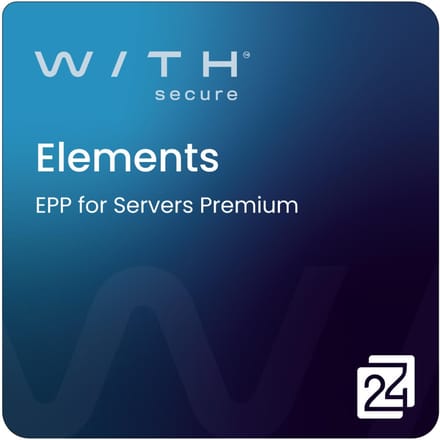 WithSecure Elements EPP for Servers Premium Company Managed Corporate 1 Jaar 1 - 24 Gebruiker(s) Nieuwe Aankoop